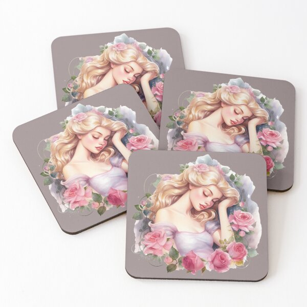 Item preview, sleeping beauty in a flower garden designed and sold by MukhamarisGift.