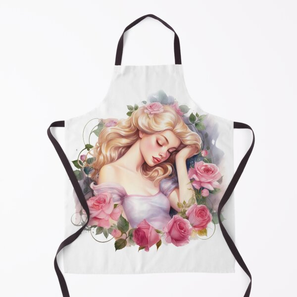 Item preview, sleeping beauty in a flower garden designed and sold by MukhamarisGift.