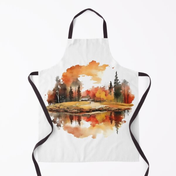 Item preview, autumn landscape designed and sold by OkTiDesign.