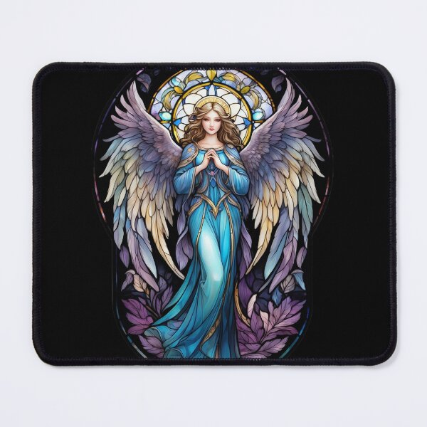 Item preview, Stained Glass Angel Pattern designed and sold by Desfix.
