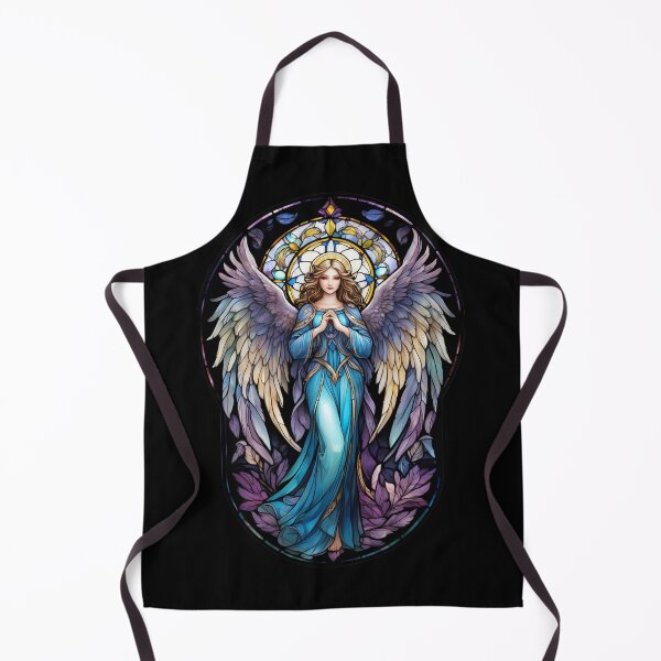 Aperçu de l'œuvre Motif d'ange en vitrail créée et vendue par Desfix.