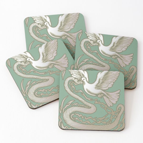Item preview, Paloma gentil serpiente sabia -tonos de color designed and sold by theL3Studio.