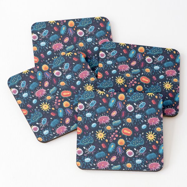Item preview, Bacteria pattern 2 designed and sold by Marten-Store.
