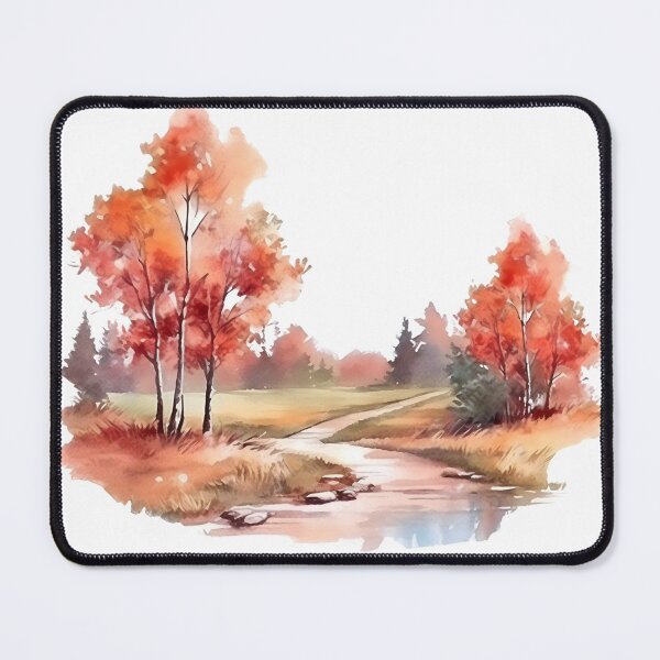Item preview, autumn landscape designed and sold by OkTiDesign.