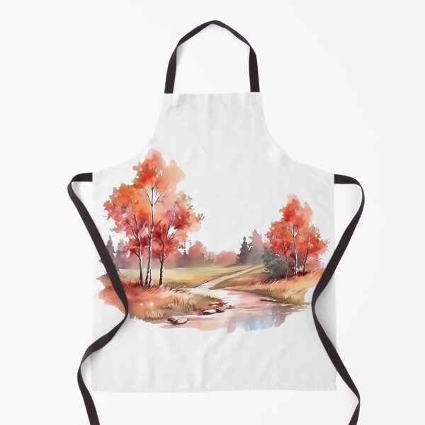 Item preview, autumn landscape designed and sold by OkTiDesign.