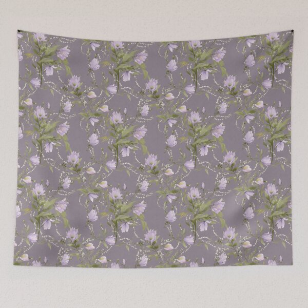Item preview, Delicate flowers - Lila designed and sold by My-fake-places.
