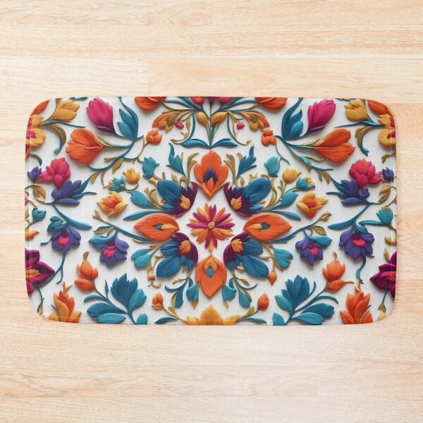 Item preview, Colorful Traditional Floral designed and sold by Neranchara.