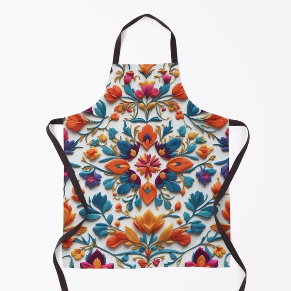 Item preview, Colorful Traditional Floral designed and sold by Neranchara.
