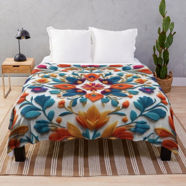 Item preview, Colorful Traditional Floral designed and sold by Neranchara.