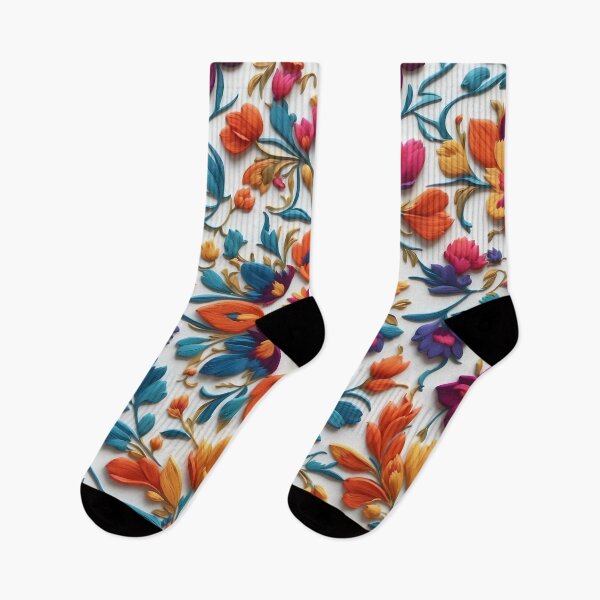 Item preview, Colorful Traditional Floral designed and sold by Neranchara.