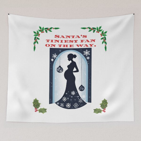 Item preview, Santa's tiniest fan on the way designed and sold by Mechanical-Artt.