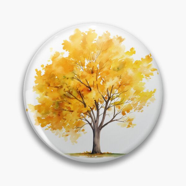 Item preview, autumn tree designed and sold by OkTiDesign.
