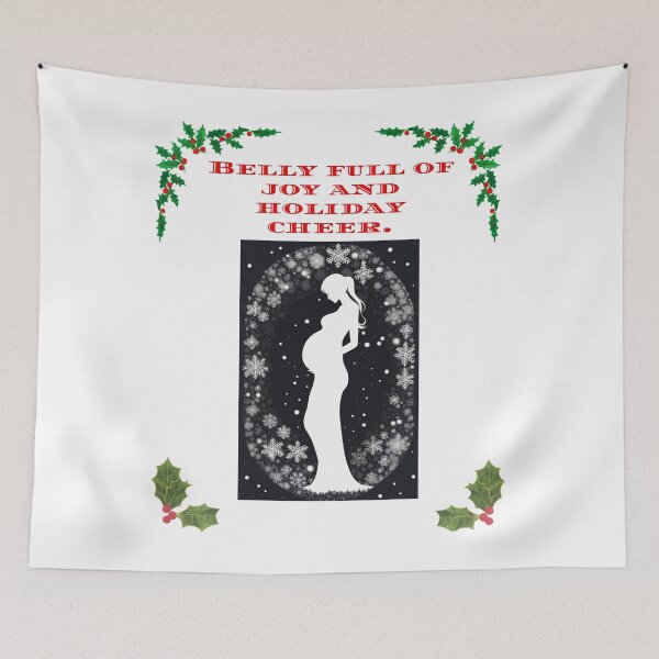 Item preview, Belly full of joy and holiday cheer. designed and sold by Mechanical-Artt.