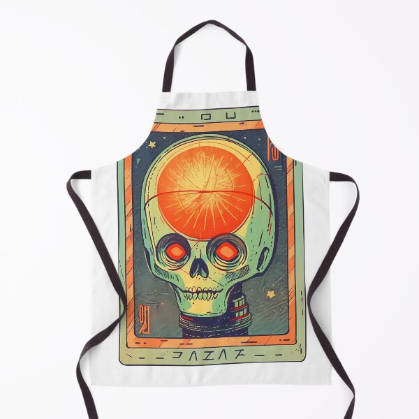 Item preview, Soviet Space Program- Alien Skull Stamp 8 designed and sold by octoboobs.