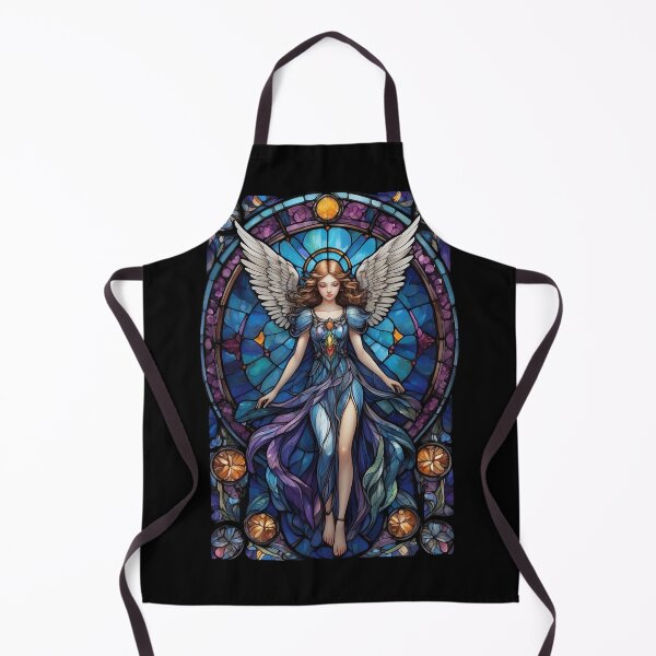 Aperçu de l'œuvre Motif d'ange en vitrail créée et vendue par Desfix.