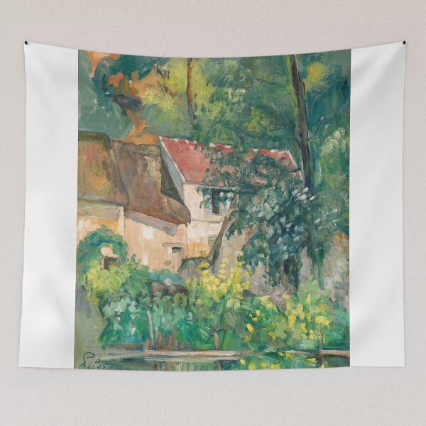 Item preview, Paul Cézanne, La Maison Du Père Lacroix, Auvers Sur Oise 1873 designed and sold by Suzana Djordjevic.