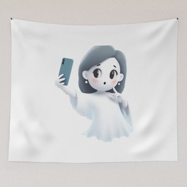 Item preview, Ghost selfie  designed and sold by Lazoni.