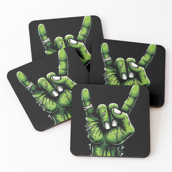 Item preview, Zombie Rock Salute Tee - Music Lovers - Streetwear Design designed and sold by SRZT.