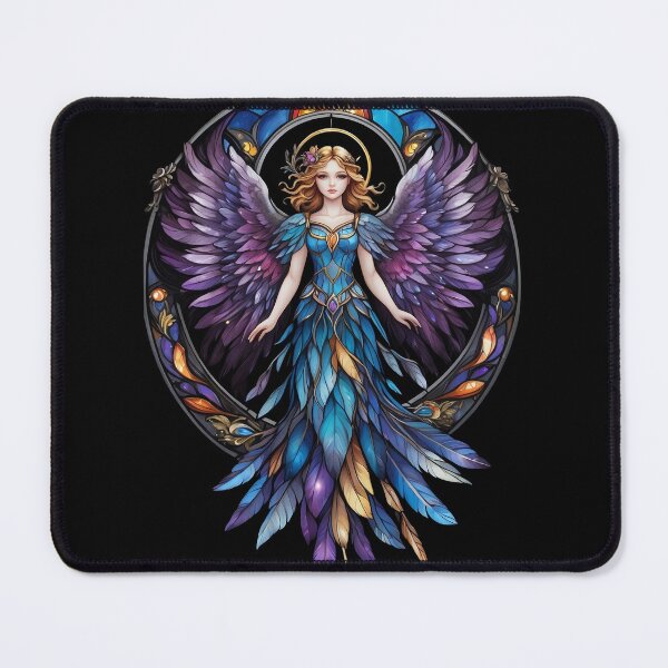 Item preview, Stained Glass Angel Pattern designed and sold by Desfix.