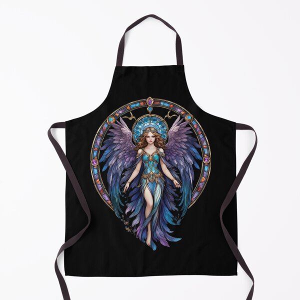 Aperçu de l'œuvre Motif d'ange en vitrail créée et vendue par Desfix.