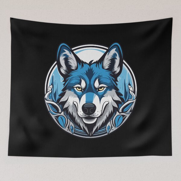 Item preview, Blue Wolfdog designed and sold by Getup-clothing.