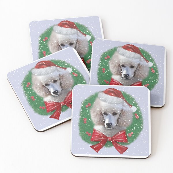 Item preview, Christmas Poodle dog designed and sold by PetArt  ⭐⭐⭐⭐⭐.