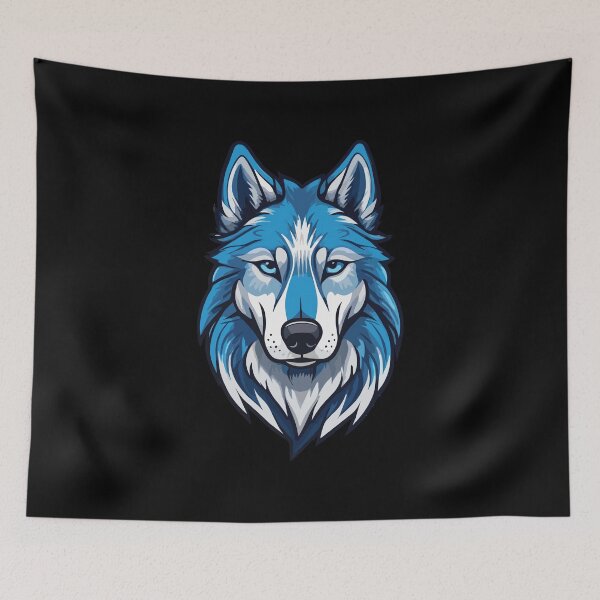 Item preview, Blue Wolfdog designed and sold by Getup-clothing.