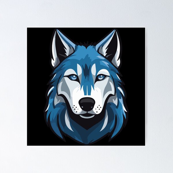 Item preview, Blue Wolfdog designed and sold by Getup-clothing.