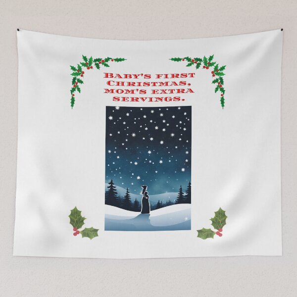 Item preview, Baby's first Christmas, mom's extra servings. designed and sold by Mechanical-Artt.