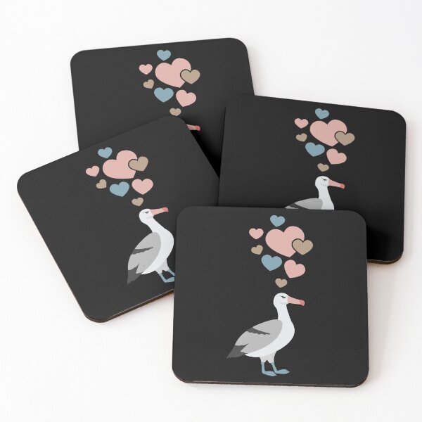 Item preview, Cute Albatross With Hearts designed and sold by eternallygifted.