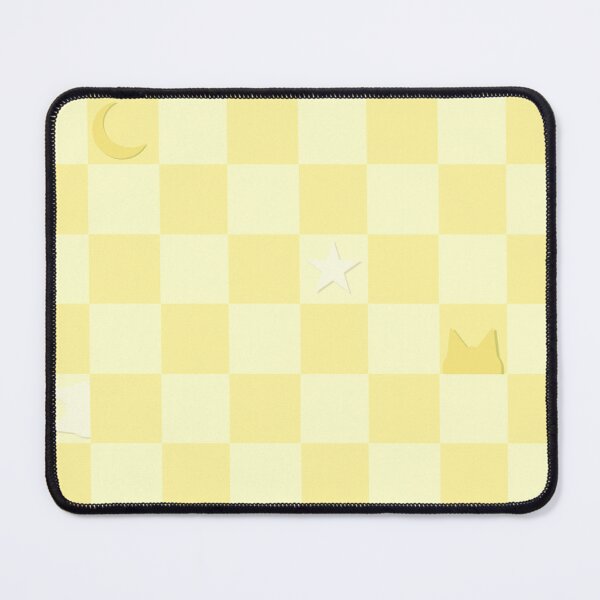 Item preview, Copy of Cats and Moon Chequer Pattern - Yellow designed and sold by AcePopDesigns.