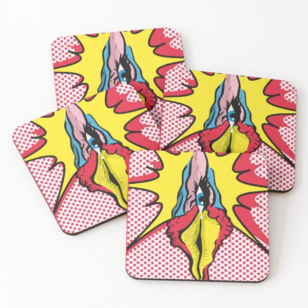 Item preview, Viva La Vulva Pop Art "Explosion" designed and sold by GiuliettaSCHEER.
