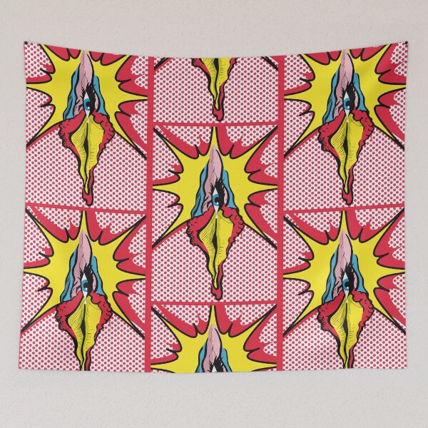Item preview, Viva La Vulva Pop Art "Explosion" designed and sold by GiuliettaSCHEER.