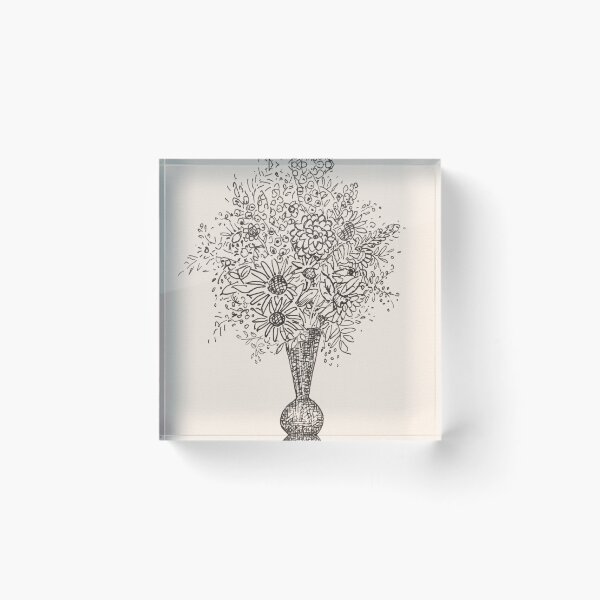 Item preview, Vase with Flowers designed and sold by Suzana Djordjevic.