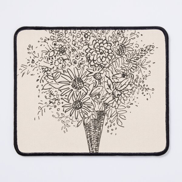 Item preview, Vase with Flowers designed and sold by Suzana Djordjevic.