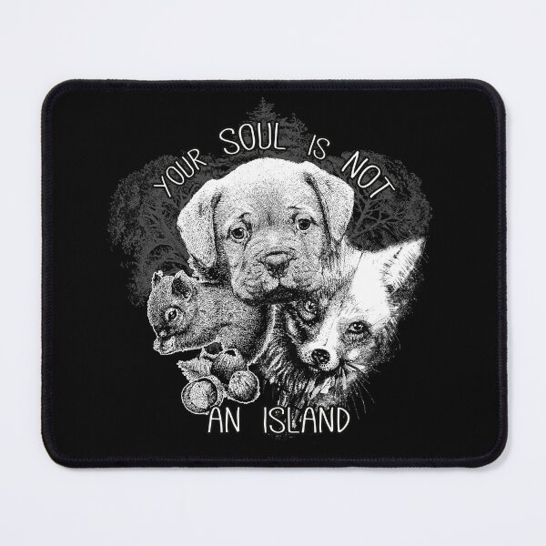 Item preview, Your Soul is Not an Island, black designed and sold by Marcin Glawdel.