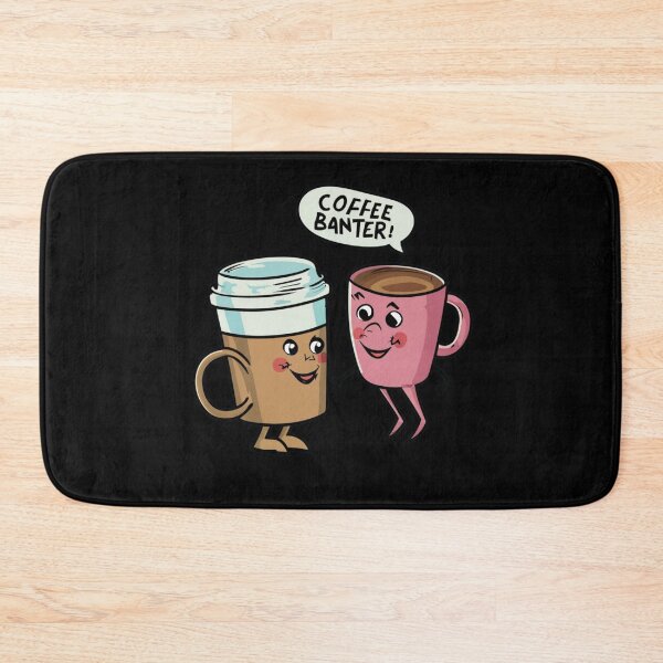 Artikelvorschau, „Witziges ‚Coffee Banter‘ Tassen-T-Shirt“ entworfen und verkauft von AI-volution.