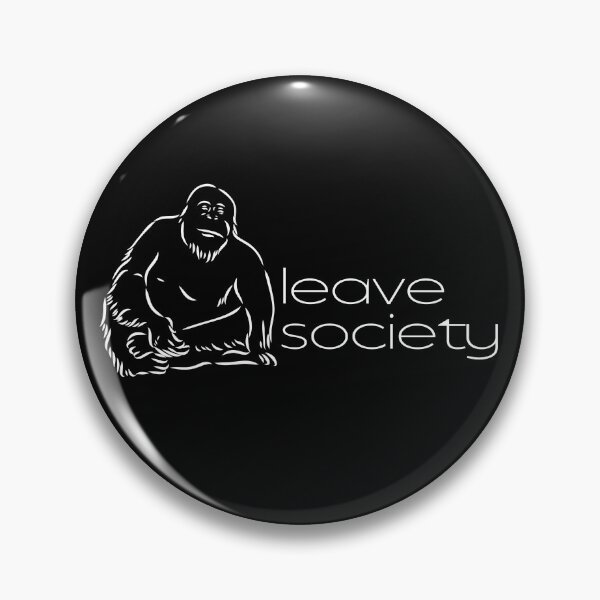 Item preview, Leave Society 4 (white) designed and sold by Sage-Raven.