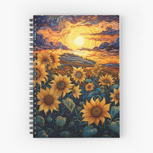 Item preview, Sunflowers Feild Sunrise designed and sold by Hartbecke.