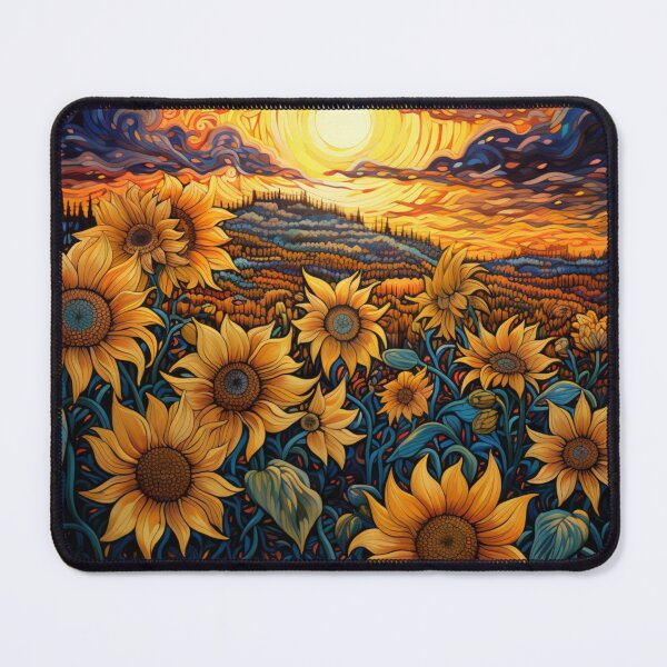 Item preview, Sunflowers Feild Sunrise designed and sold by Hartbecke.