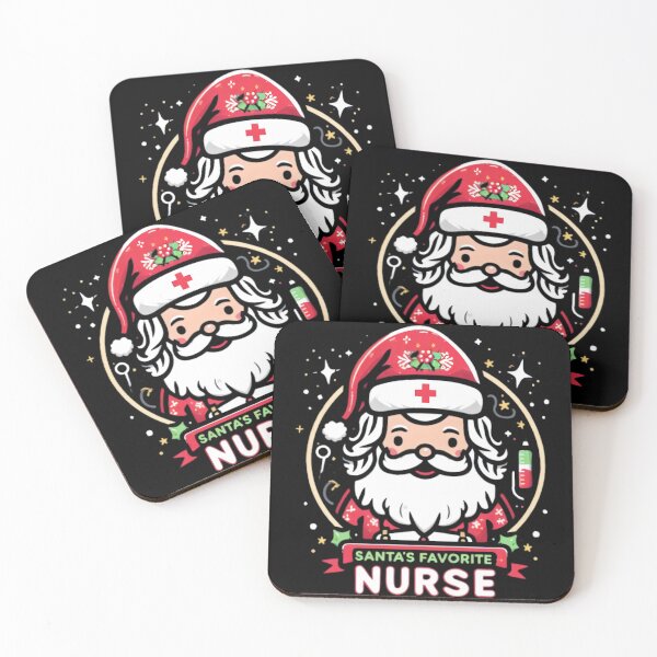 Item preview, Santa's Favorite Nurse T-Shirt designed and sold by PiXilustratoArt.