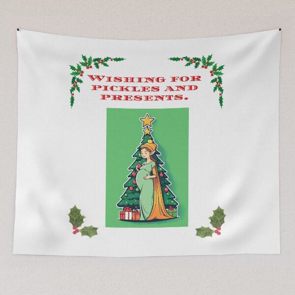 Item preview, Wishing for pickles and presents. designed and sold by Mechanical-Artt.