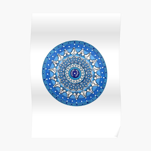 Peace Mandala Poster