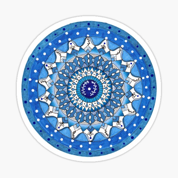 Peace Mandala Sticker