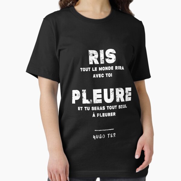 Aperçu de l'œuvre Hugo TSR - Ris - Pleure créée et vendue par Libertat.