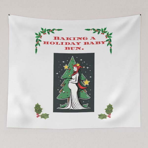 Item preview, Baking a holiday baby bun. designed and sold by Mechanical-Artt.