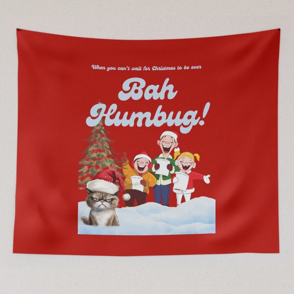 Item preview, bah humbug designed and sold by TEEJAMBOREE.