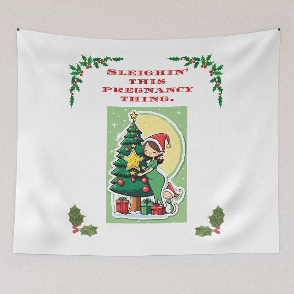 Item preview, Sleighin' this pregnancy thing. designed and sold by Mechanical-Artt.
