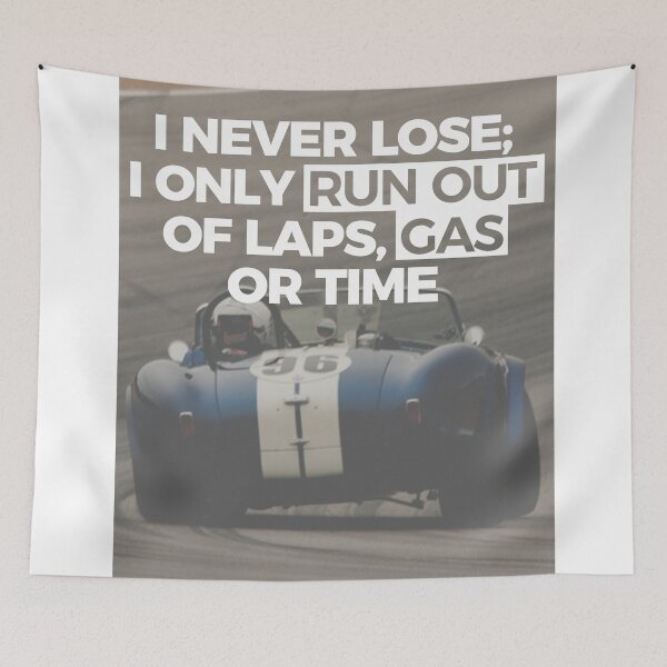 Item preview, Racer Driver Out Of Laps Gas Time Never Lose Racing  designed and sold by Articulate.