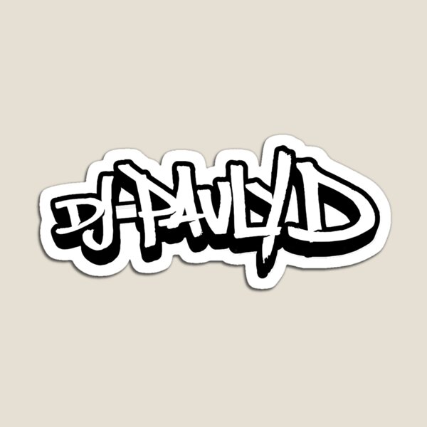 Artikel-Vorschau von DJ Pauly D Black, designt und verkauft von ElectronicDrip.